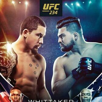 Pic Ufc Poster Drops For Whittaker Vs Gastelum Mmamania