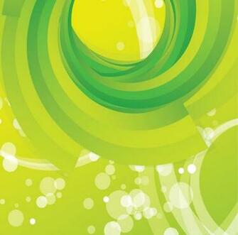 Green Swirl Background