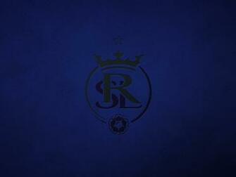 Mls Real Salt Lake Logo Blue Wallpaper In Soccer