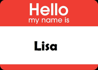 The Name Lisa Back At School I Wore A