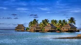 Tropical Island Beach HD Wallpaper