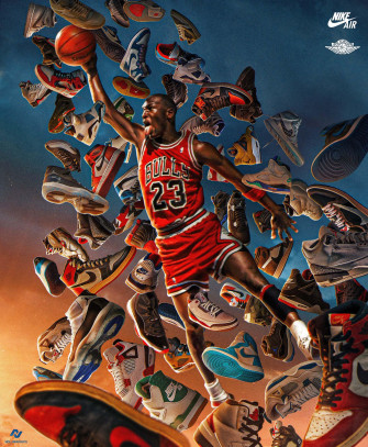Michael Jordan Nike Air 4k Wallpaper