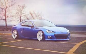 Subaru Vehicles Cars Suto Tuning Stance Wheels Blue Wallpaper