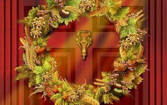 Harvest Thanksgiving Wallpaper Arches
