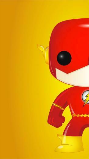 Phone Wallpaper In The Style Of Funko Pop Vinyls Fondos De Comic