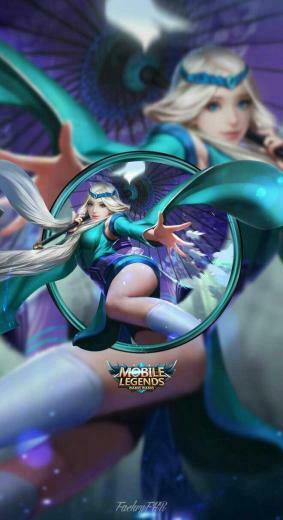 Kagura Mobile Legends Wallpaper Background