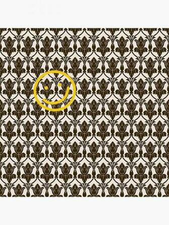 Bbc Sherlock Holmes Damask Wallpaper Pattern Photographic Print