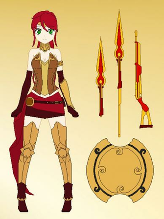 Pyrrha Nikos By Ryuryugami