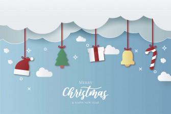 Cute Simple Christmas Wallpaper