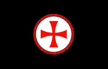 Wallpaper Red Black Soldiers Cross Knight Crusader Temple