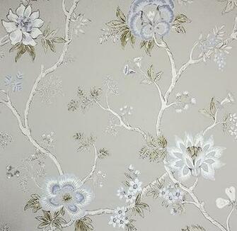Indienne Beige Wide Width Wallpaper Lewis Wood