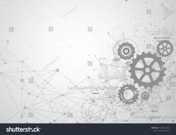 Abstract Gear Wheel Mechanism Background Machine Technology