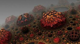 Fractal Orb Wallpaper Abstract
