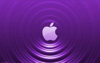 Home Computer Purple Apple Wallpaper Widescree