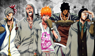 Anime Gangster Group Wallpaper
