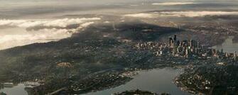 Wallpaper Seattle Usa Top Panorama Dual Monitor