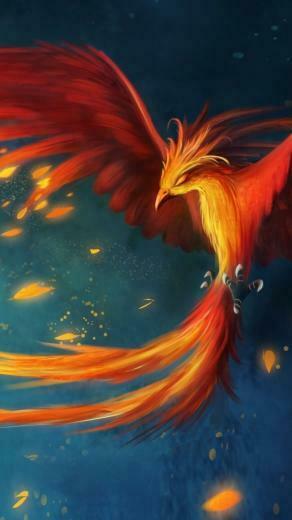 Gorgeous Phoenix Fortitude iPhone Wallpaper