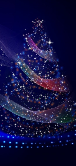 Christmas Tree Illustrations iPhone Xs