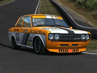 Datsun Wallpaper Old School Racing