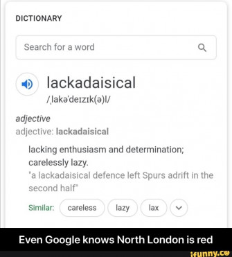 Lackadaisical Definition Wallpaper