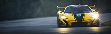Mclaren P1 Gtr Race Tracks Car Dual Monitors Multiple Display