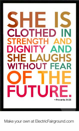 Proverbs Framed Quote
