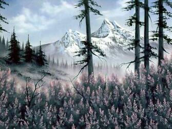 Bob Ross Mountain Blossoms Dana Jester