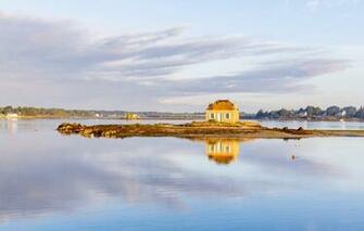 Wallpaper House River France Island Brittany Ethel Saint