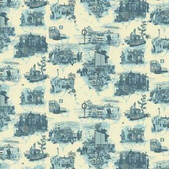 Timorous Beasties Edinburgh Toile Wallpaper Occa Home Uk