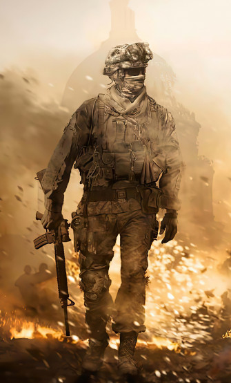 Call Of Duty Modern Warfare Remastered Game iPhone HD 4k Wallpaper Image