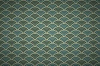 Classic Japanese Wave Wallpaper Patterns