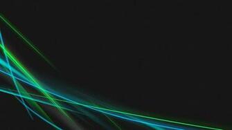 Blue And Green Neon Curves Wallpaper