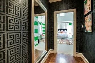 Black Greek Key Wallpaper Home Styling