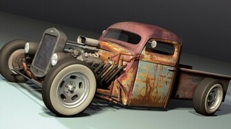 Vehicles Rat Rod Wallpaper