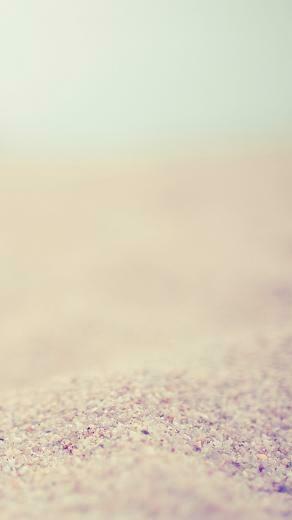 Pure Nature Sea Beach Sand iPhone Wallpaper