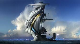 Vigo Architecs Future Architecture Curved Sea Alex Ruiz Towers