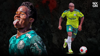 Sociedade Esportiva Palmeiras HD Wallpaper Featuring Endrick Felipe