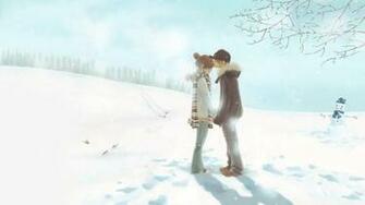 Cute Anime Winter Wallpaper