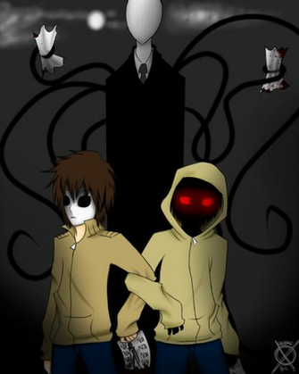 Slenderman Masky Hoodie Proxies Creepypastas Fan Art