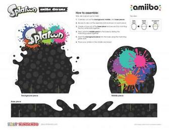 Splatoon Amiibo Figure Holder Play Nintendo