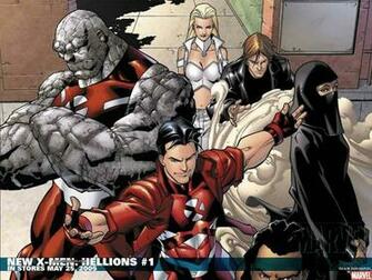 New X Men Hellions Marvel Comics Wallpaper
