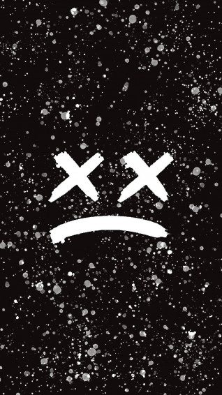 Sad Face iPhone Wallpaper