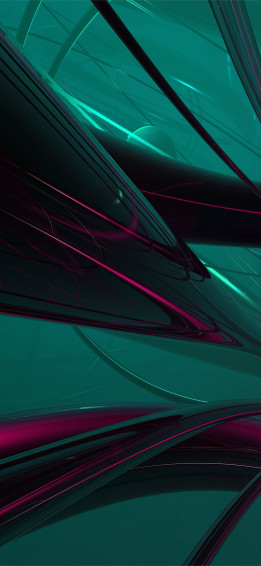 Cool 3d Pattern Green iPhone X Wallpaper