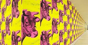 Andy Warhol Cow Wallpaper