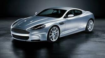 Aston Martin Dbs Silver Metallic Side