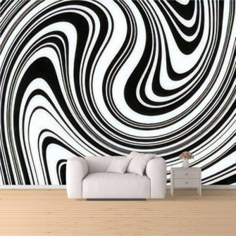 Xzblcmwybyyyq An Editable Black White Fluid Marble Abstract