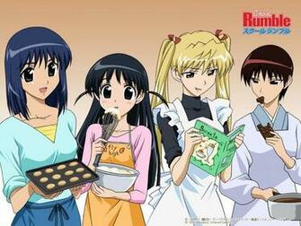 Wallpaper School Rumble Fond D Cran