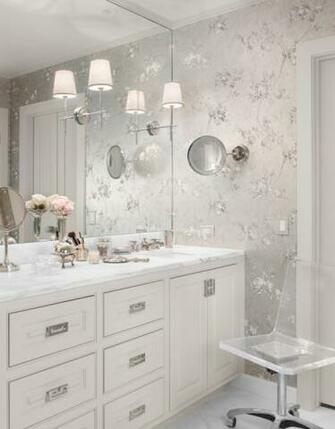 Silver White And Pewter Paper Is Darcy By Colefax Fowler