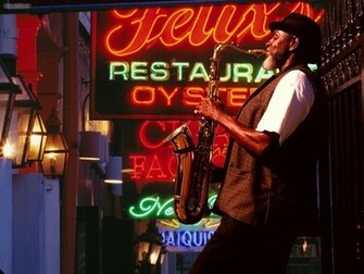 Bourbon Street New Orleans Louisiana Desktop Wallpaper Nr