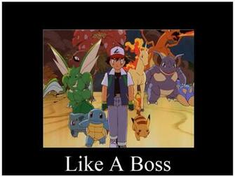 Like A Boss Desktop Wallpaper Pokemon Style By